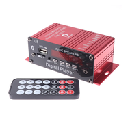 G8 Car 12V 200W 4 Channel Digital Power Amplifier Stereo Bluetooth AUX FM MP3 with Remote Control Easy Install