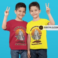 NABI Boy's Da'wah T-shirt Thalhah Bin Ubaidillah Prophet'S Friend T-shirt Santri T-shirt Muslim Chil