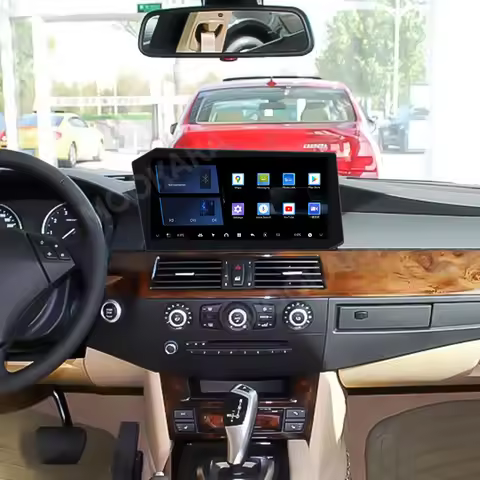 12.9" Android 14 Auto Stereo For BMW 3 Series E9X 5 Series E60 2005-2012 Car Radio GPS Navigation Ta