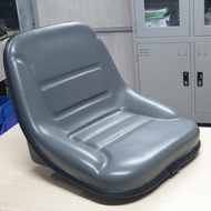 Ghế ngồi máy cày máy gặt da xám Kubota Isseki M6040 DC70  DC105 dòng cao cấp 4 lỗ  ( GN-M6040M )