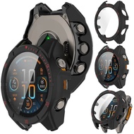 Hard 2 in 1 Case n Tempered Glass Garmin Fenix 8 51mm - Casing Jam Tangan Smart Watch Garmin Fenix 8