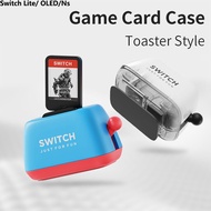 Nintendo Switch Game Card Case for Nintendo Switch Lite/ OLED Cute Portable Creativity Toaster Storage Holder Protective cover