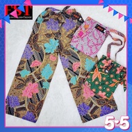 FST Batik Viral Palazo Side Ribbon Pants / Palazzo Bertali Tepi Labuh Batik Viral [Y993]