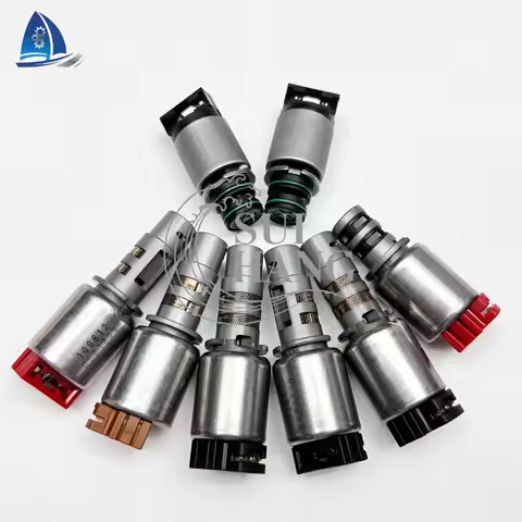 A6LF1, A6LF2, A6LF3, A6GF1 A6MF1, A6MF2 6-Speed Transmission Solenoid Valve Assembly Kit (8PCS) – fo