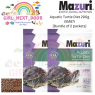 [Bundle of 2] Mazuri Aquatic Turtle Diet 200g - 5M87