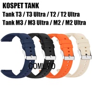 For KOSPET TANK T3 T2 M3 M2 Ultra 2 Smart Watch Strap Silicone Sports women men Band 22mm