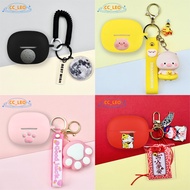 For VIVO TWS Air3 Pro Case VIVO TWS A4 Cartoon Fortune Cat Keychain Pendant Cute Piggy Creative Bear