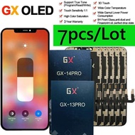 จอแสดงผล AMOLED GX LCD สำหรับ iPhone X XS XR 11 11Pro 12Pro 13Pr จอโทรศัพท์มือถือแบบซิมการ์ดขนาดเล็ก