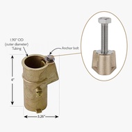 Inground Pool Ladder Anchors PW-4C 4" Pool Ladder Anchor Wedge Assembly for PS-4019-BC Pool Rail Anc