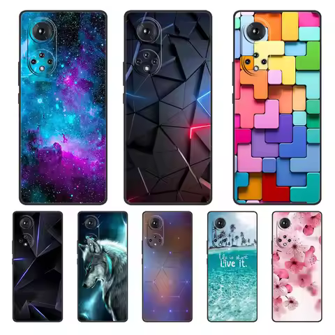 For Honor 50 Case Honor50 Pro Protective Silicon Phone Back Cover For Huawei Honor 50 SE 50SE Soft C