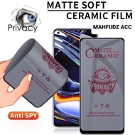 TEMPER GLASS PRIVACY SAMSUNG A13/A14/A32/A23/A33/A52/A52s ANTI SPY CERAMIC