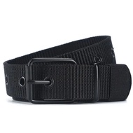 Tali pinggang tali Belt pinggang kanvas nilon r untuk wanita lelaki pelajar belia gesper pin aloi ta