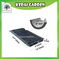 Octo 6 / 9" Drain Cover Heavy Duty Plastic Penutup Longkang 沟渠盖·