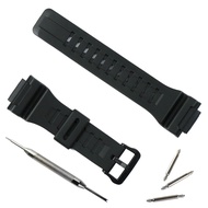 Dây đeo nhựa mờ với công cụ khóa cài cho nam Phụ kiện đồng hồ cho CASIO AQ-S800W aqs810w