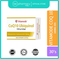[Be Pharmacy] Vitamode CoQ10 Ubiquinol 100mg Softgel 30s [MAL14125058NC] | Coenzyme Q10 Energy Heart