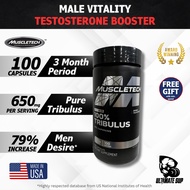 MuscleTech, Platinum 100% Tribulus, Ultimate Male Vitality & Testosterone Booster w/ Pure Tribulus, 