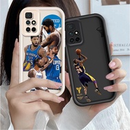 Casing NBA Phone For Redmi 10 4G Cute Cartoon Silicone NBA Shockproof Cover TPU Case