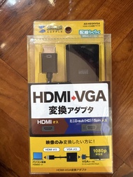 Sanwa Supply HDMI 轉 VGA 轉換器 AD-HD24VGA
