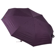 Fibrella UV Block Plus Automatic Umbrella F00417 (Pane Pattern Velvet Purple)