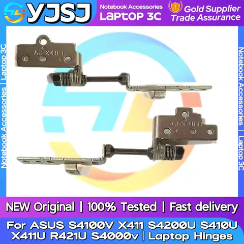 New Original Laptop Hinges For ASUS S4100V X411 S4200U S410U X411U R421U S4000/V X411UN X411UF/UQ/UA