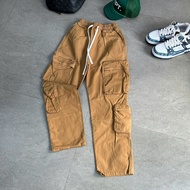 Canvas Cargo Pants with 6 pockets / Canvas Cargo Pants