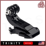 J Hook Tapak Quick Release J-Hook Buckle Mount Base for DJI Action Cam GoPro Vertical Surface Mount 