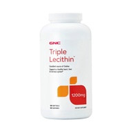 USA GNC Triple Lecithin 1200mg 180 Soft Capsule