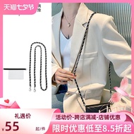 suitable for CHANEL¯ Three-fold wallet transformation DIY chain shoulder strap bag one-shoulder Messenger bag with transparent liner single-buy accessories