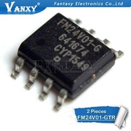 2 pcs FM24V01-GTR SOP SOP-8 FM24V01-G FM24V01 24V01 SOP8 original novo