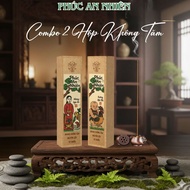 [Combo of 2 Boxes] Phuc An Nhien Toothless Incense – 80 Sticks / Box – 14Cm Long – 4 Scents of Cinna