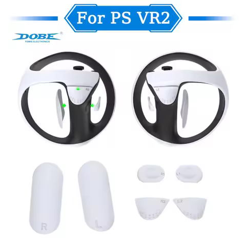 For ps5 VR2 controler anti-slip silicone pad key protection pad 6 in 1 VR game handle anti-skid key