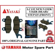 YASAKI STEP125 / LC135 NEW REAR DISC BRAKE PADS 0 Y16ZR Y15ZR FZ150 DASH STEP 125 CBR150 SHOGUN RR H