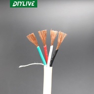 DIYLIVE HiFI 1m monster S14-4R-CL four - core oxygen - free copper main audio cable horn cable central cable speaker cable