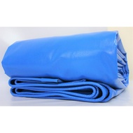 Super A Size M Blue Canvas Only for Lorry. Kanvas Biru Saja utk Lori Kolam Ikan