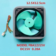 พัดลมทำความเย็นตู้เย็น NMB- FBA12J15V 15V 0.28A สำหรับตู้เย็นคม