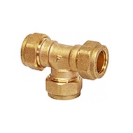 Copper Fittings Tee C X CX C (15mm x 15mm/ 22mm x 22mm/28mm x 28mm)