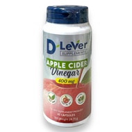 D'Lever Apple Cider Vinegar 45 Capsules Capsule Type 400mg.