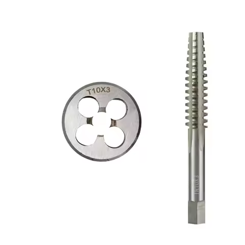 1 Set Right hand Trapezoidal Tap and Die set TR 8 10 12 14 16 18 20 22 24 X1.5 X2 X3 X4 Thread Screw