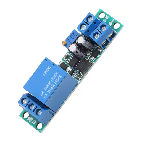 DC12V Adjustable Signal Trigger Turn Off Delay Timer Switch Relay Module Time Delay Relay