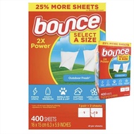 BOUNCE Dryer Sheets 2x Power Outdoor Fresh sheet