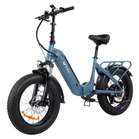 EU Warehouse 500w Motor 32km/h 20 Inch Electric Fat Tire Dirt Bike Mountain Running Speed Foldable E