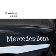 Mercedes-Benz 車尾銘牌標誌｜亮銀 amg glb e300 e200 e180 glc 台灣現貨