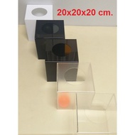 HOT Available In 5 Colors Prize Draw Box Labeling 20 x 20 20 cm. Lottery Coupon Lucky