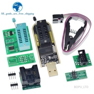 CH341A/CH341B 24 25 Series EEPROM Flash BIOS USB Programmer Module SOIC8 SOP8 Test Clip For EEPROM 9