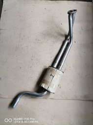 MERCEDES W123 230E  FRONT MUFFLER ASSEMBLY