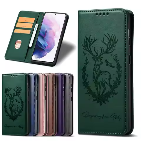 Magnetic Leather Wallet Case For Xiaomi 15 14T 11 10 Lite Pro Poco X7 F7 X6 F6 M6 Pro C75 C71 C65 C5