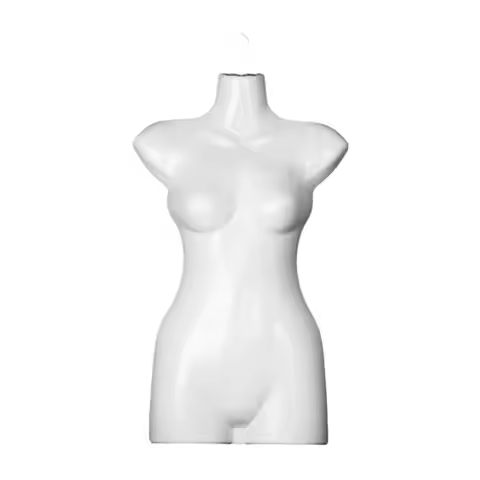 Hanging Mannequin Torso Female Retail Stores Shop Half Body Torso Dress Form