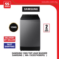 【 DELIVERY BY SELLER 】SAMSUNG 15KG Inverter Washing Machine Ecobubble™ WA15CG5745BVFQ