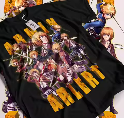 Armin Arlert AOT Attack On Titan Japanese Manga Merch T-Shirt Anime Unisex Tee