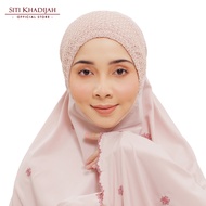 ▲Siti Khadijah Telekung Broderie Ratna In Rose Smoke♒